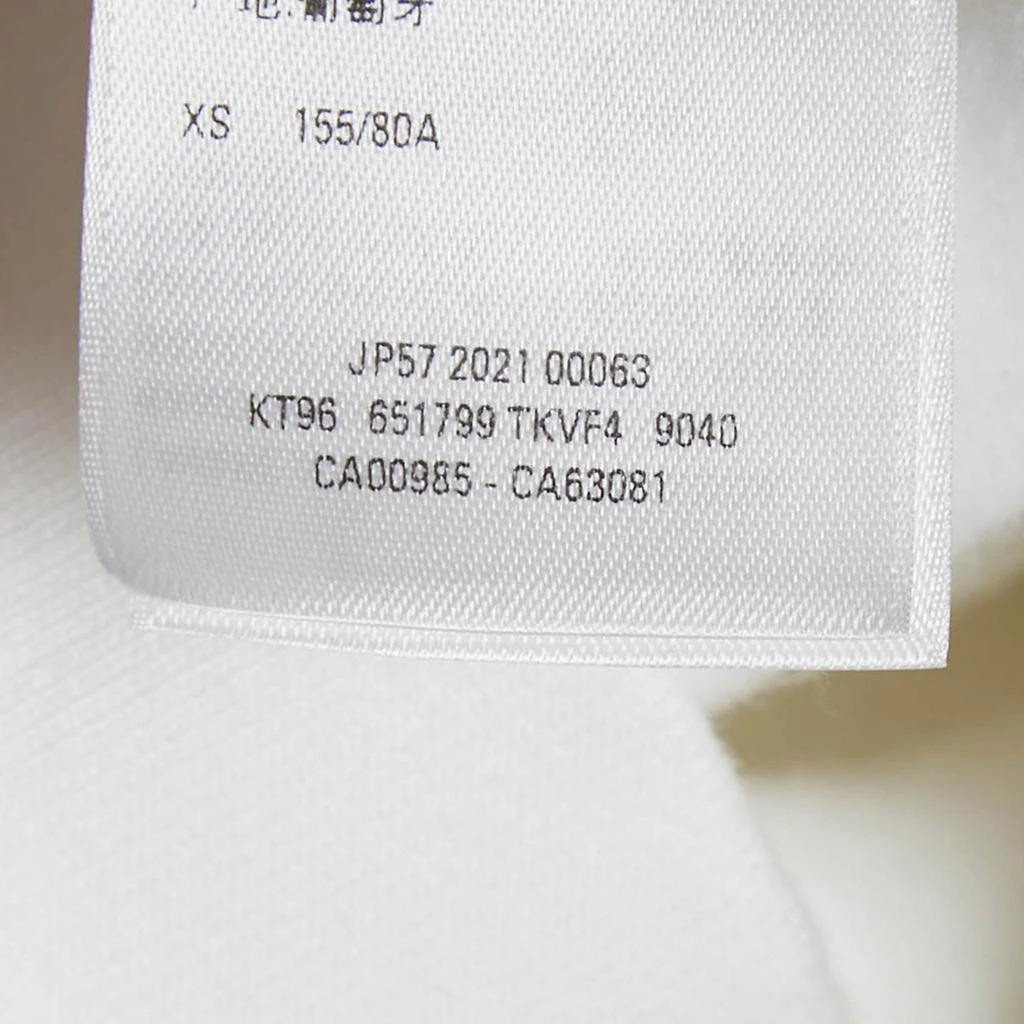 Balenciaga Balenciaga X Sony PS5 White Printed Cotton Oversized Hoodie XS 6