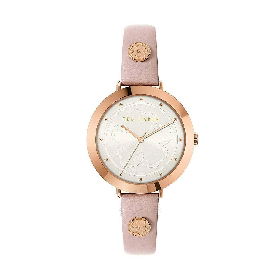 Ted Baker London Ammy Iconic Goldtone Stainless Steel Crystal & Leather Watch Ted Baker Ammy Iconic Goldtone Stainless Steel, Crystal  main image 2