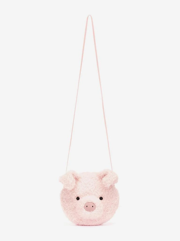 Jellycat Little Pig Bag in Pink (19cm) 2