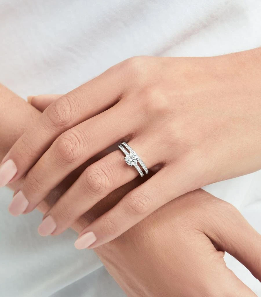Graff Platinum and Diamond Eternity Ring 3