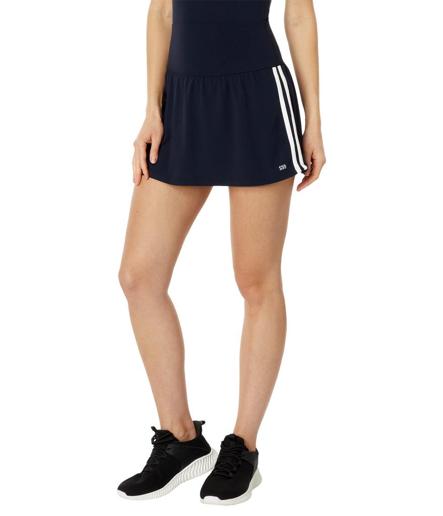 Splits59 Airweight High-Waist Skort with Stripes