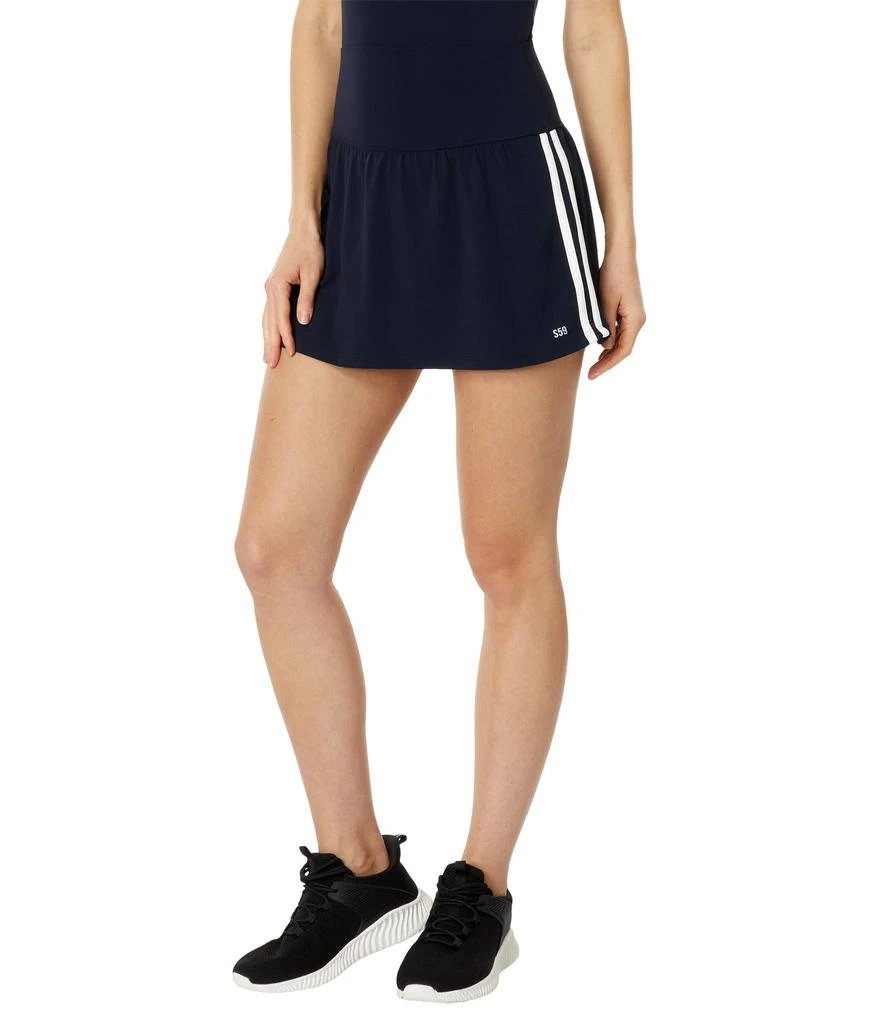 Splits59 Airweight High-Waist Skort with Stripes 1