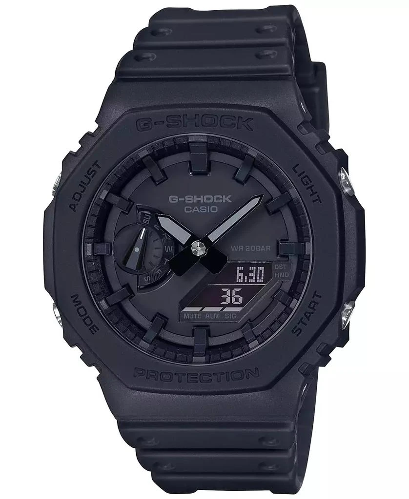 G-Shock Men's Analog-Digital Black Resin Strap Watch 45.4mm 1