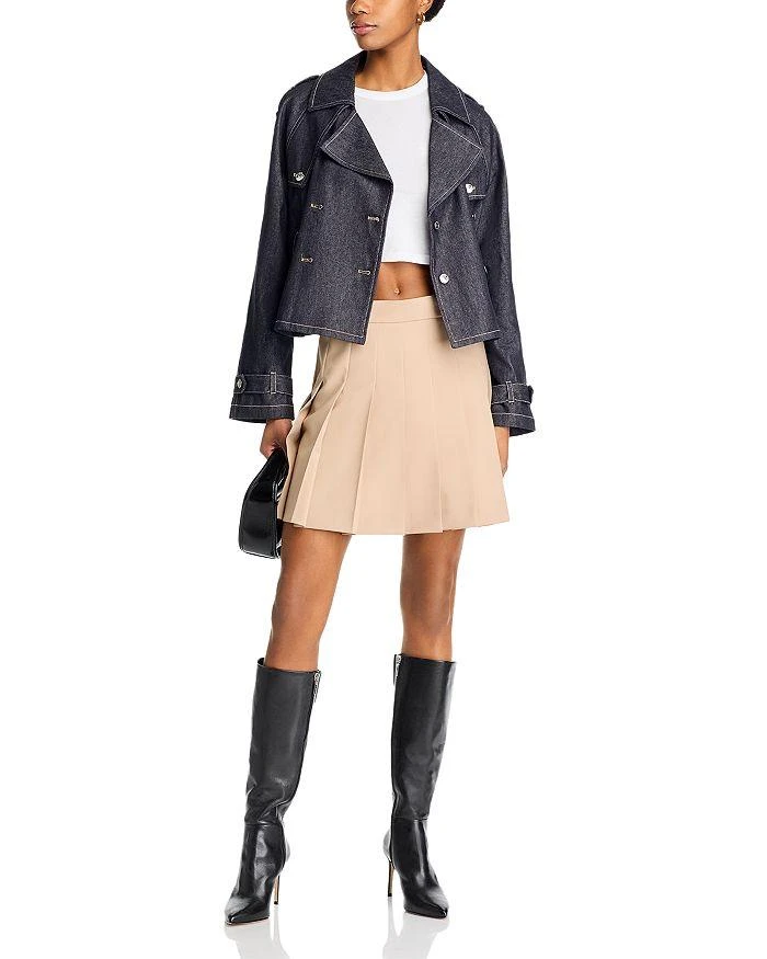 Steve Madden Sirus Double Breasted Denim Jacket 2