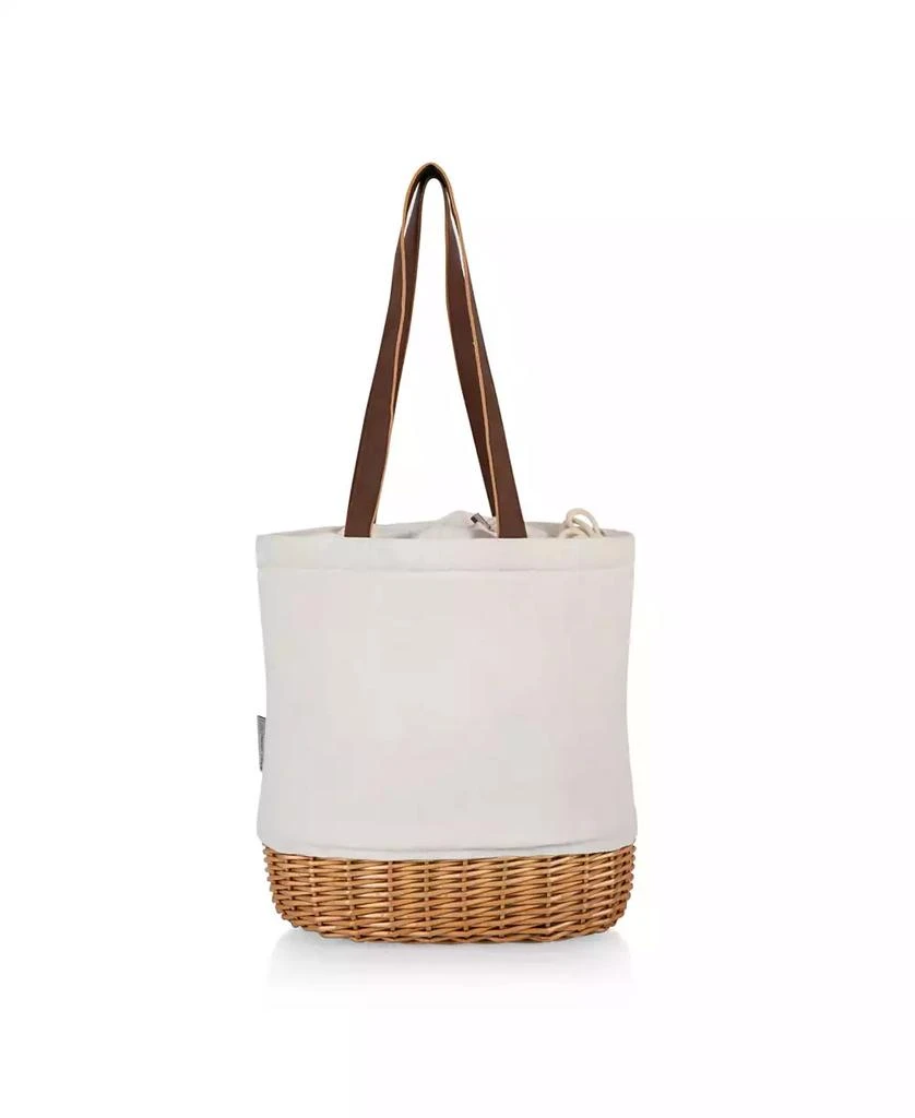 Picnic Time Pico Willow and Canvas Lunch Basket Bag 1