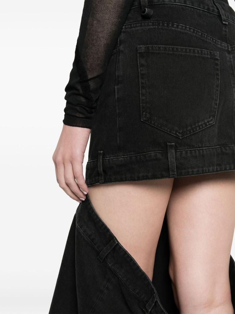 UNKNOW THE ATTICO - Denim Skirt