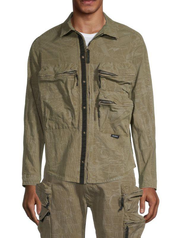 NEMEN Java Zip Parachute Overshirt