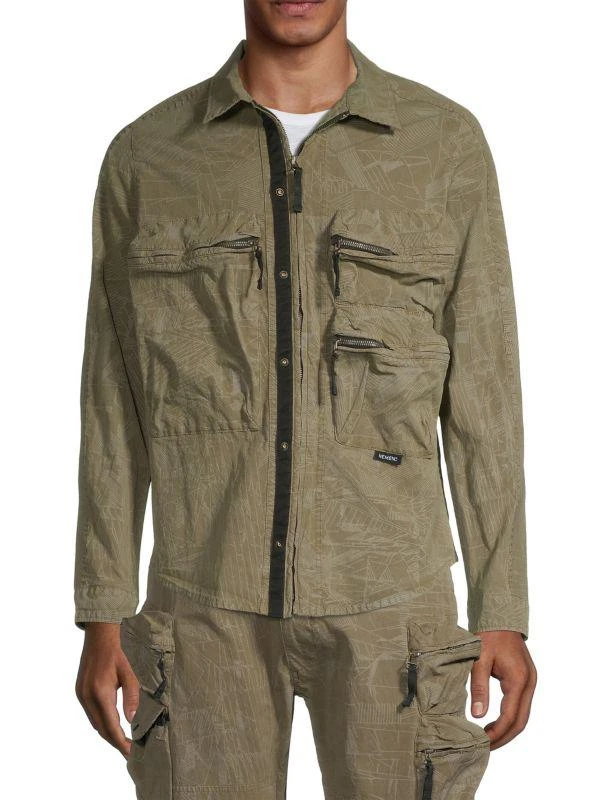 NEMEN Java Zip Parachute Overshirt 1