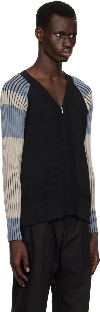 Kiko Kostadinov Black & Blue Inex Cardigan 2