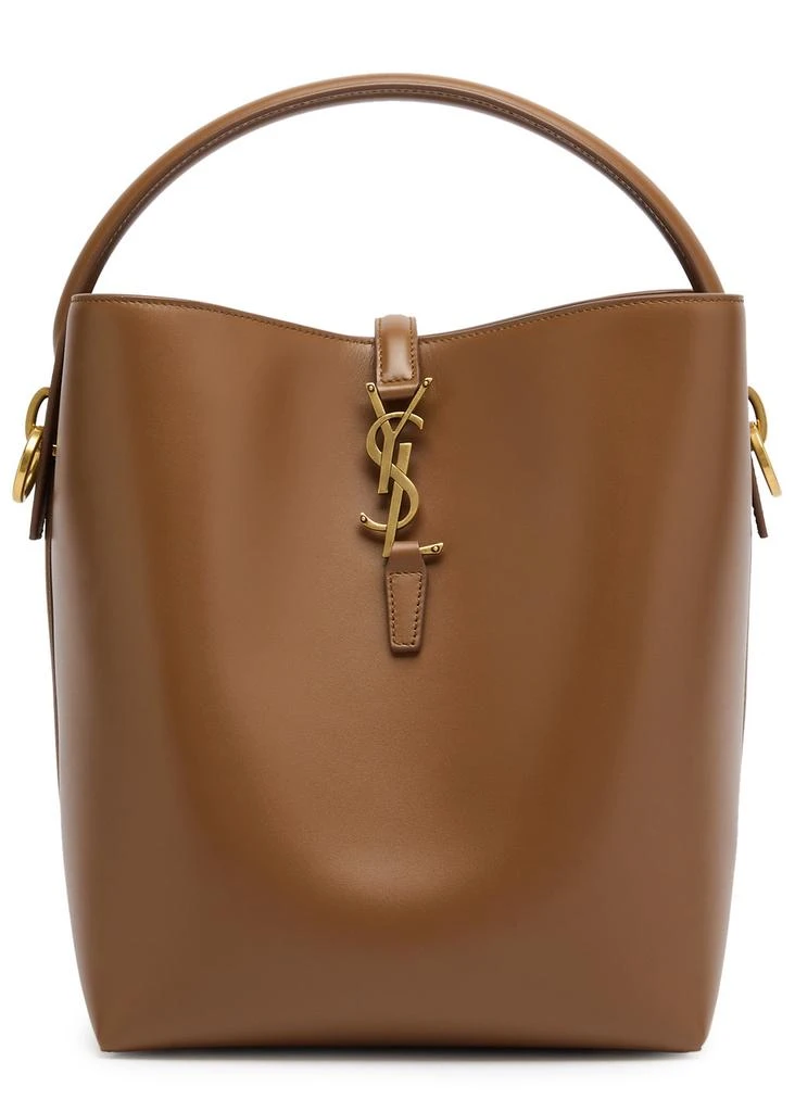 Yves Saint Laurent Le 37 small leather bucket bag 1