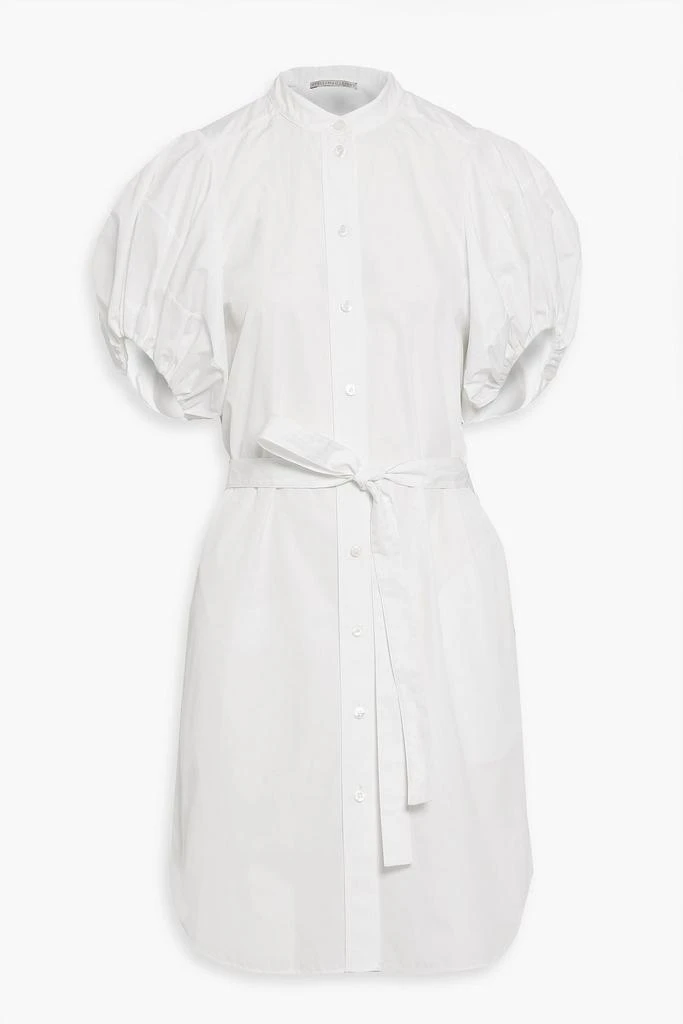 Stella McCartney Belted cotton-poplin dress 1