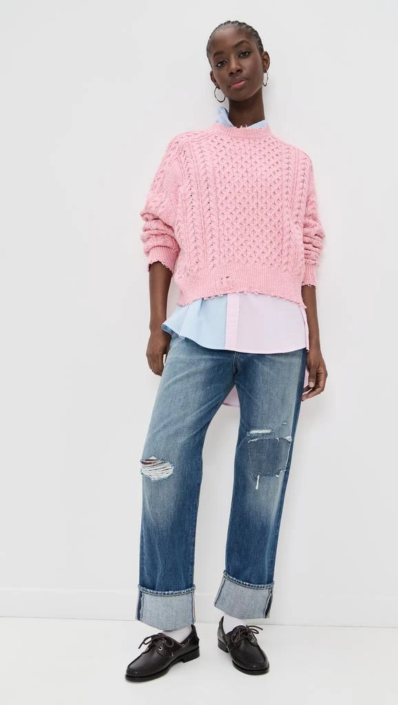 Denimist Oversized Aran Sweater 4
