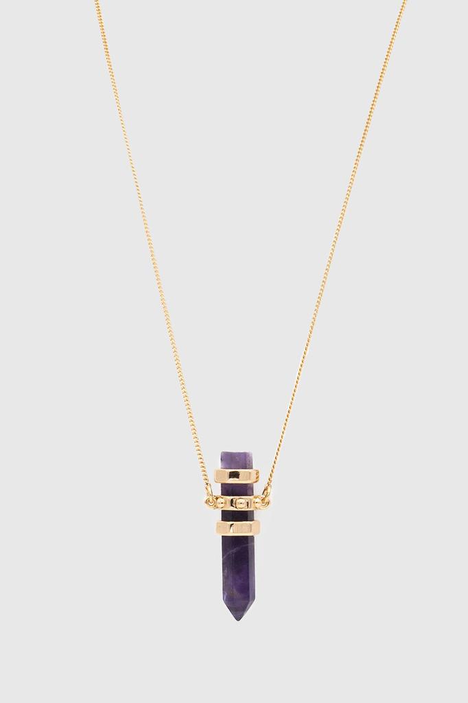 Rebecca Minkoff Quartz Pendant Necklace