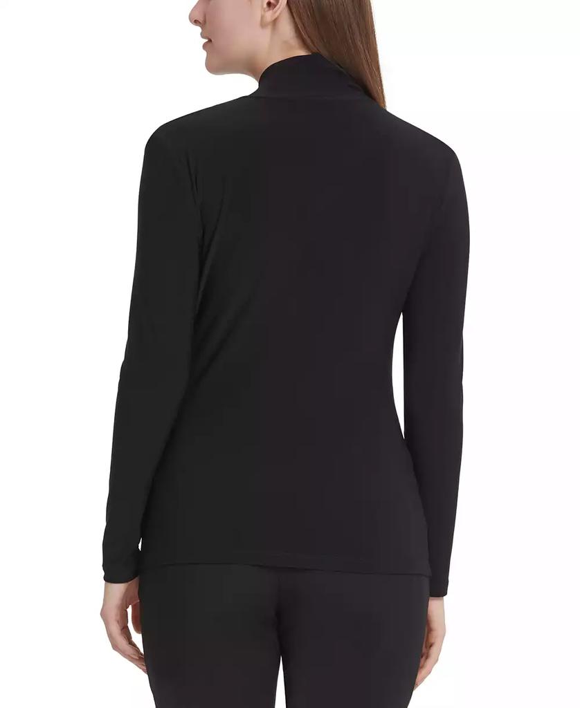 DKNY Petite Surplice Top, Created for Macy's