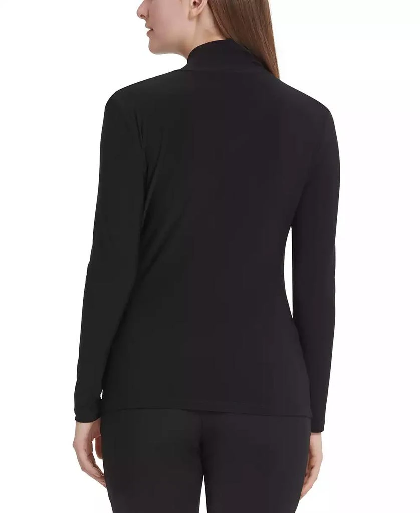 DKNY Petite Surplice Top, Created for Macy's 2