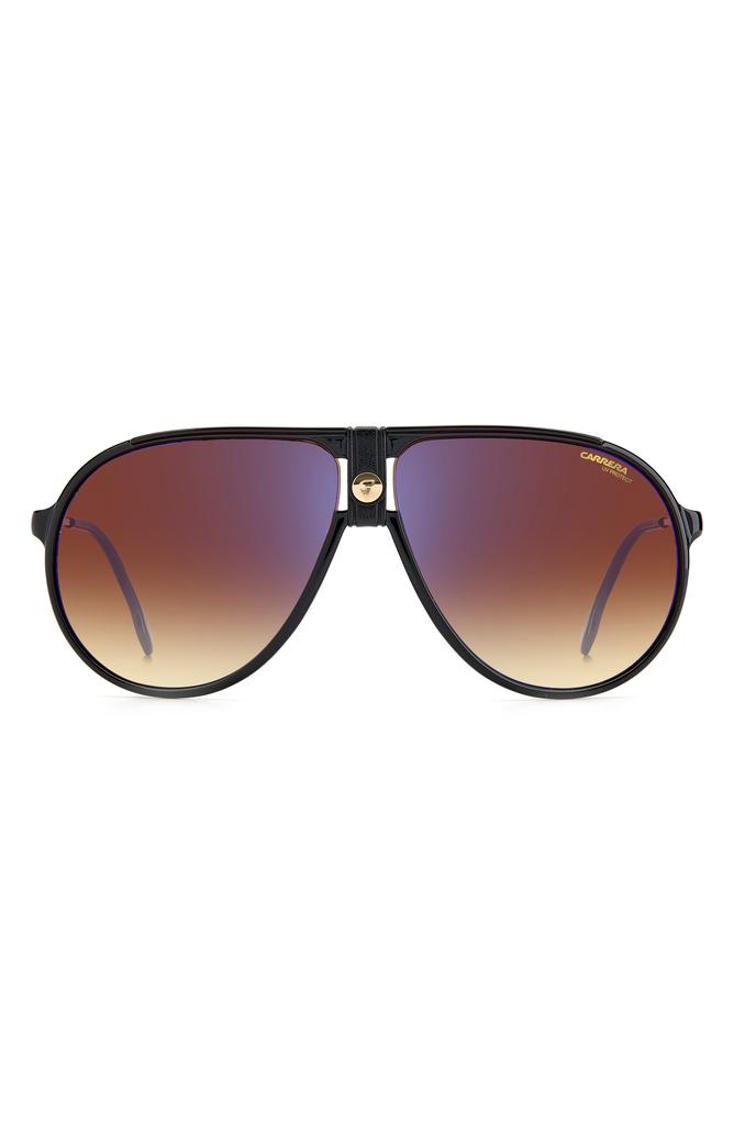 Carrera Eyewear 63mm Aviator Sunglasses