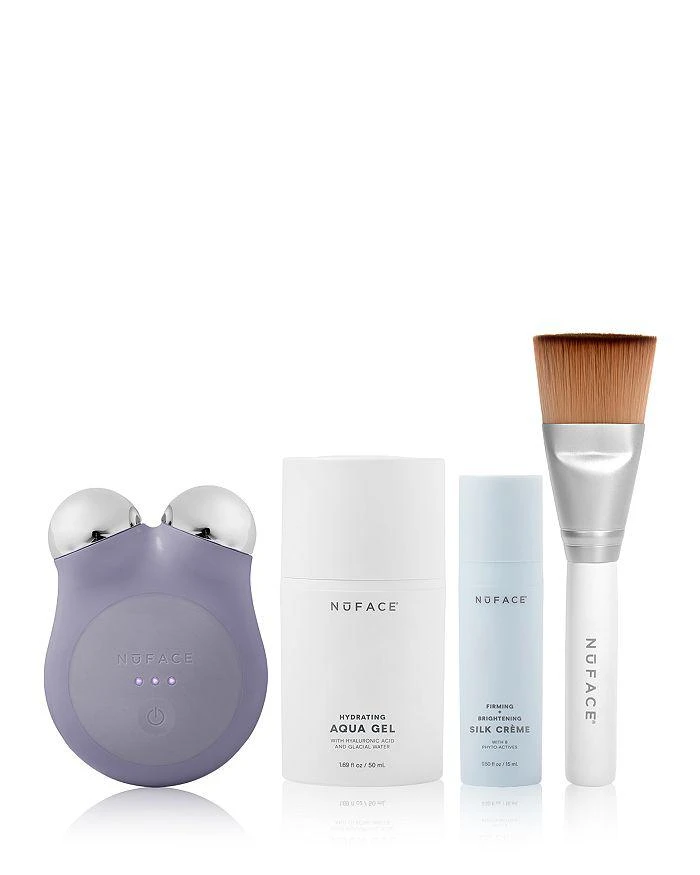 NuFace Mini+ Facial Toning Device & Primer - Purple 2