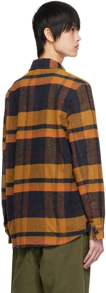Norse Projects Orange & Navy Julian Shirt 3