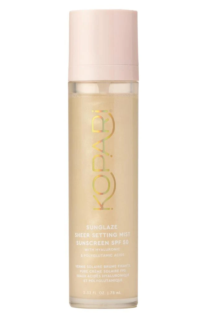  Sunglaze Sheer Setting Mist Sunscreen SPF 50
