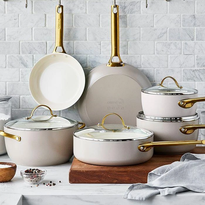 Greenpan Reserve Healthy Ceramic Nonstick Cookware, Set of 10 4