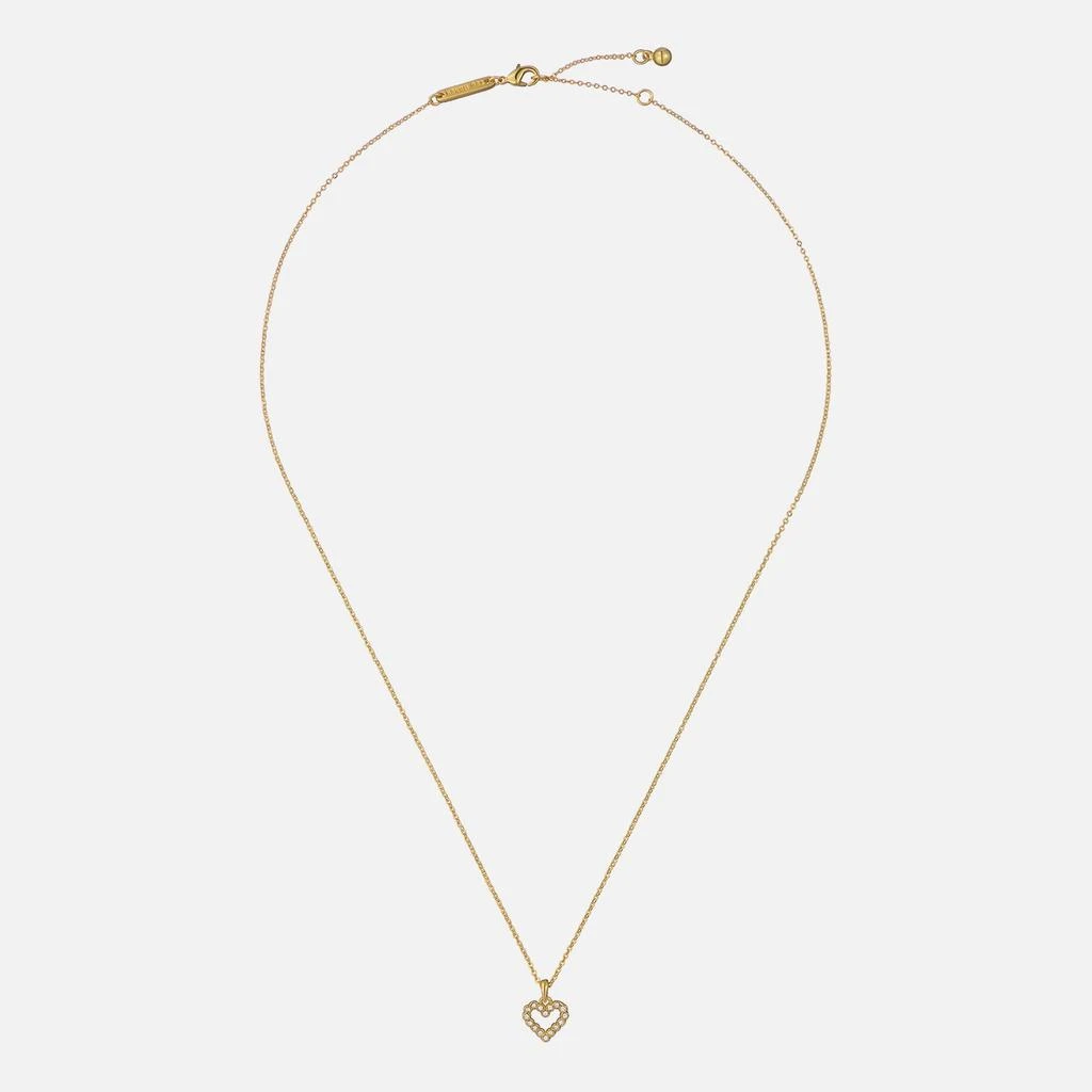 Ted Baker London Ted Baker Amore Halo Gold-Plated Heart Necklace 3