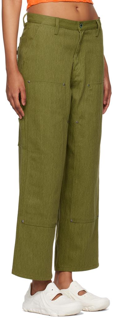 【関税込み】Brain Dead グリーン Bull ジーンズ Type 00 13.5oz Selvedge Bull Denim - Olive – Brain Dead