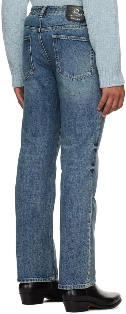 Solid Homme Blue Straight-Leg Jeans 3
