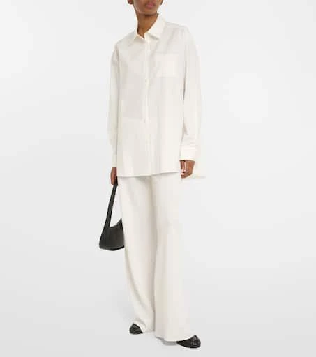 The Row Gala double-cady wide-leg pants 2
