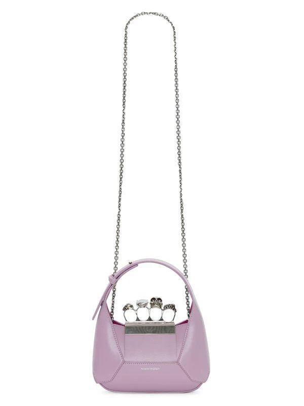 McQueen The Mini Jewelled Hobo Bag 5