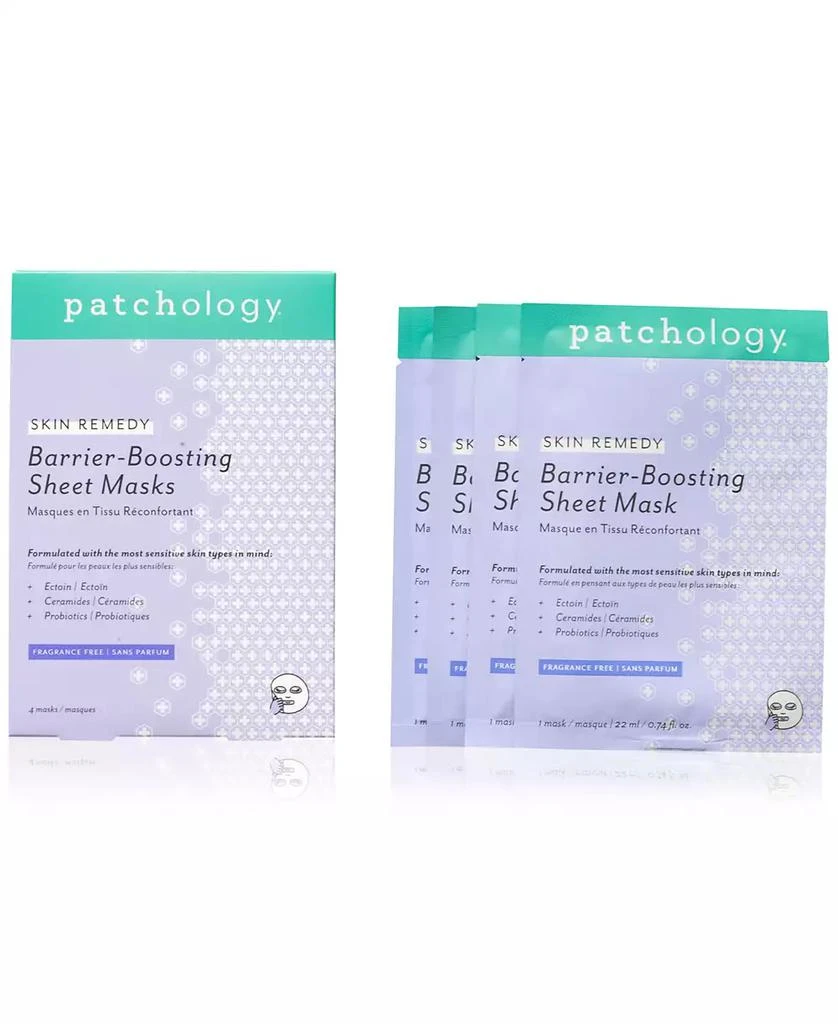Patchology Skin Remedy Barrier-Boosting Sheet Mask, 4-Pk. 1