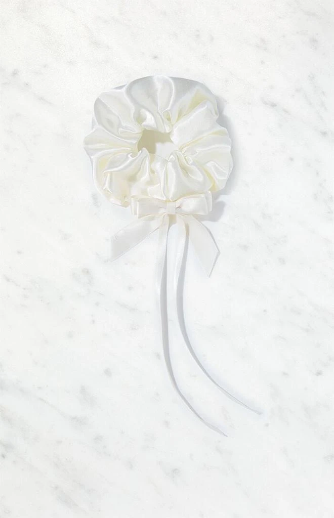 PacSun Satin Bow Hair Scrunchie 1