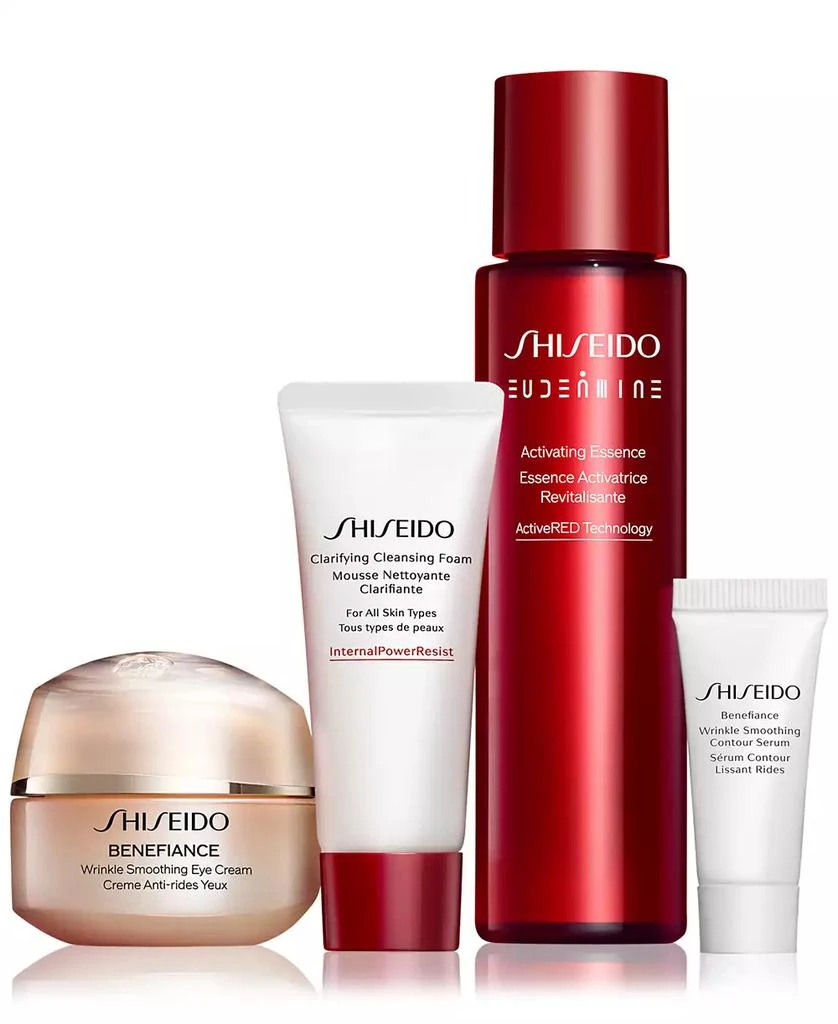 Shiseido 4-Pc. Benefiance Smoothing & Brightening Eyes Set 5