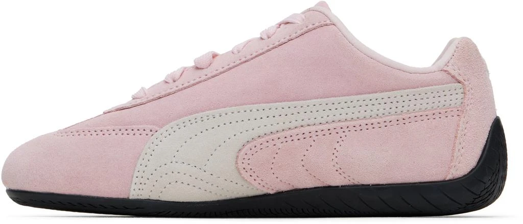 Puma Pink & White Speedcat OG Sneakers 3