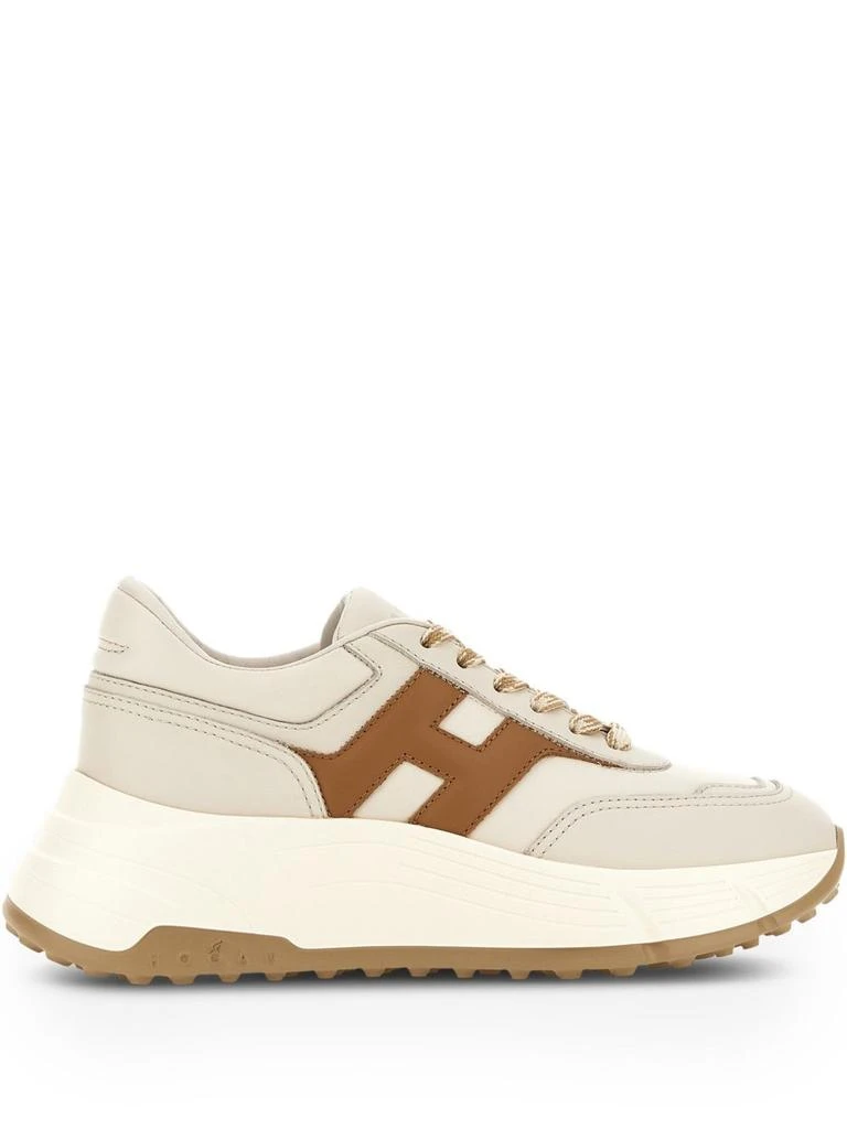 hogan Silk and Nylon Sneakers