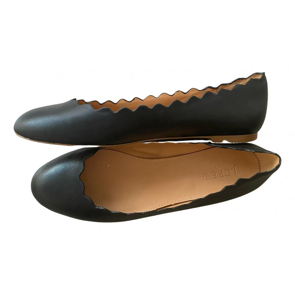 J. Crew J.Crew Vegan leather ballet flats 1