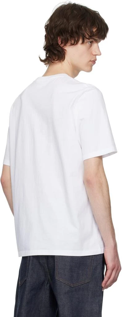 Maison Kitsune White Fox Head Patch Regular T-shirt 3