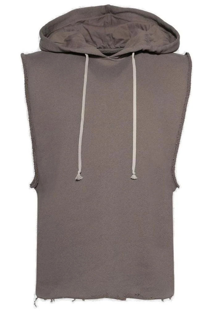Rick Owens Rick Owens Drawstring Hooded Tank Top