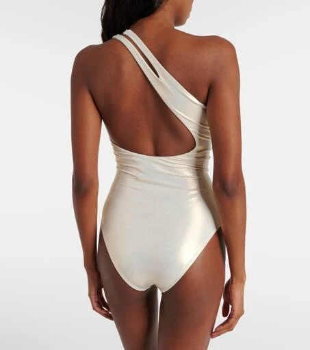 MELISSA ODABASH Jamaica metallic swimsuit 3