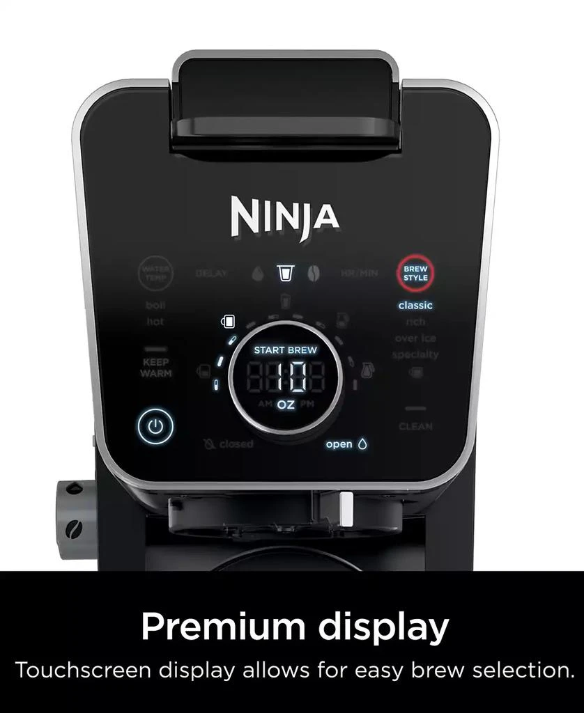 Ninja CFP301 DualBrew Pro Specialty Coffee System, Single-Serve, Compatible with K-Cups & 12-Cup Drip Coffee Maker 6