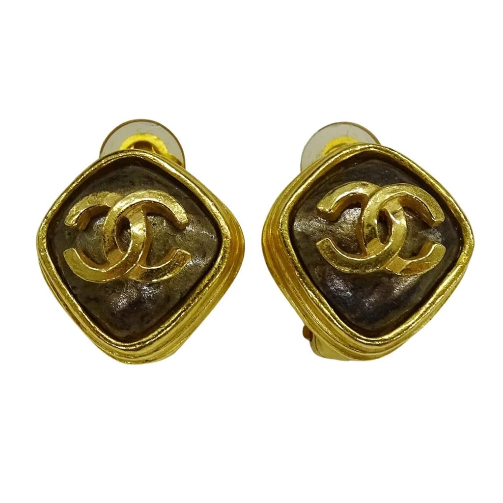 Chanel Plating Clip Earrings (Pre-Owned)