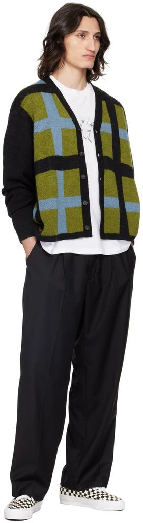 Awake NY Black Check Cardigan 4