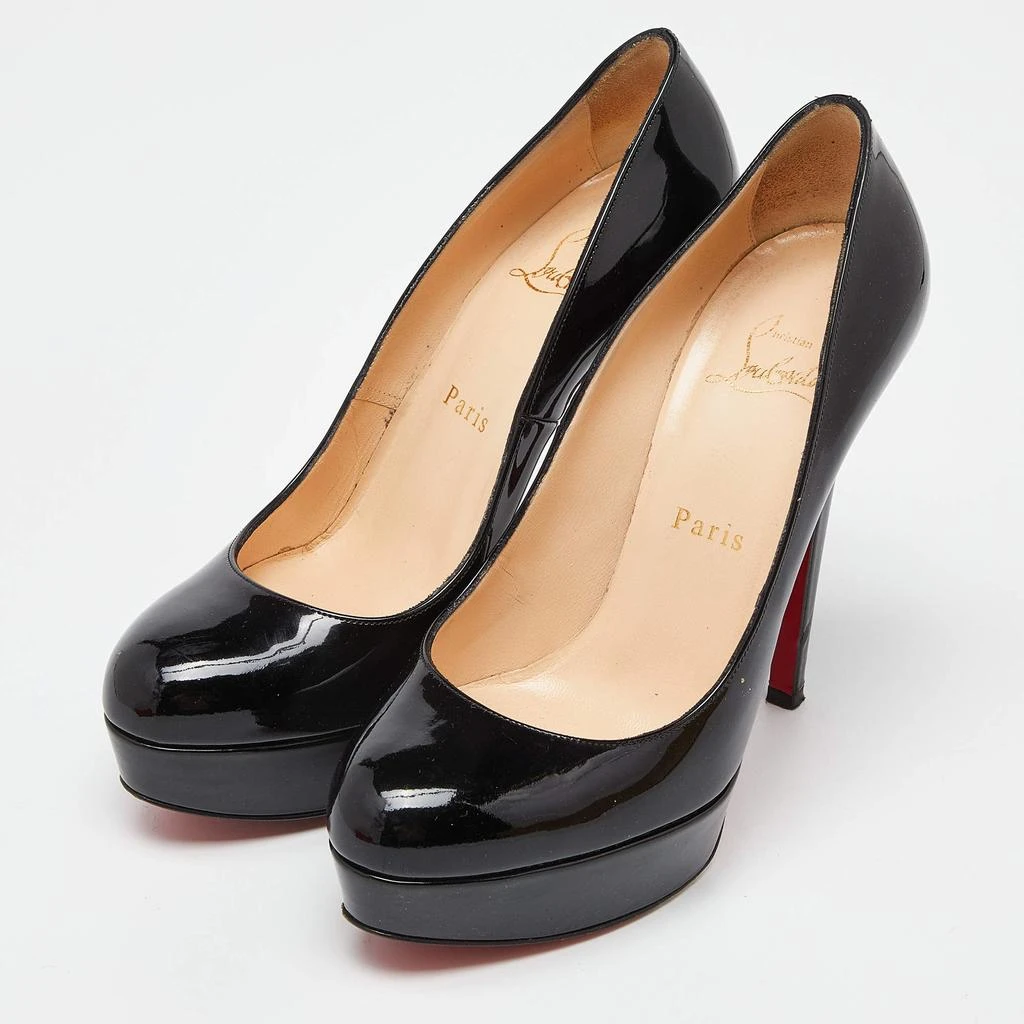 Christian Louboutin Christian Louboutin Black Patent Leather Bianca Pumps Size 37.5 2