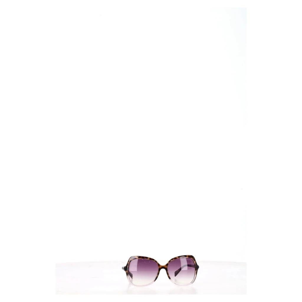 Miu Miu Logo Tortoiseshell Oversized Sunglasses in Brown Acetate 5