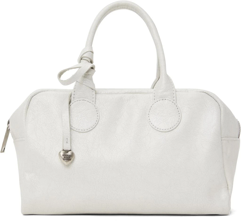 MARGESHERWOOD Off-White Soft Bowling Bag 1