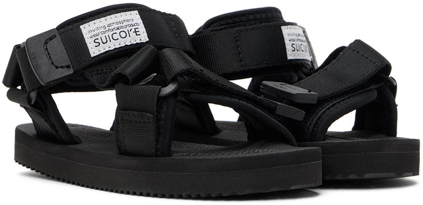 Suicoke Kids Black DEPA-2 Sandals 4