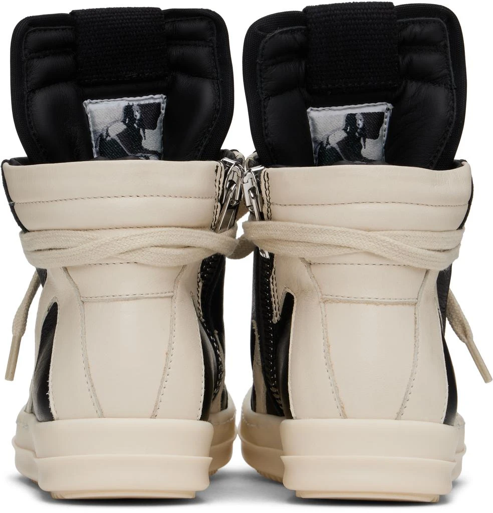Rick Owens Kids Black Porterville Geobaskets Sneakers 2