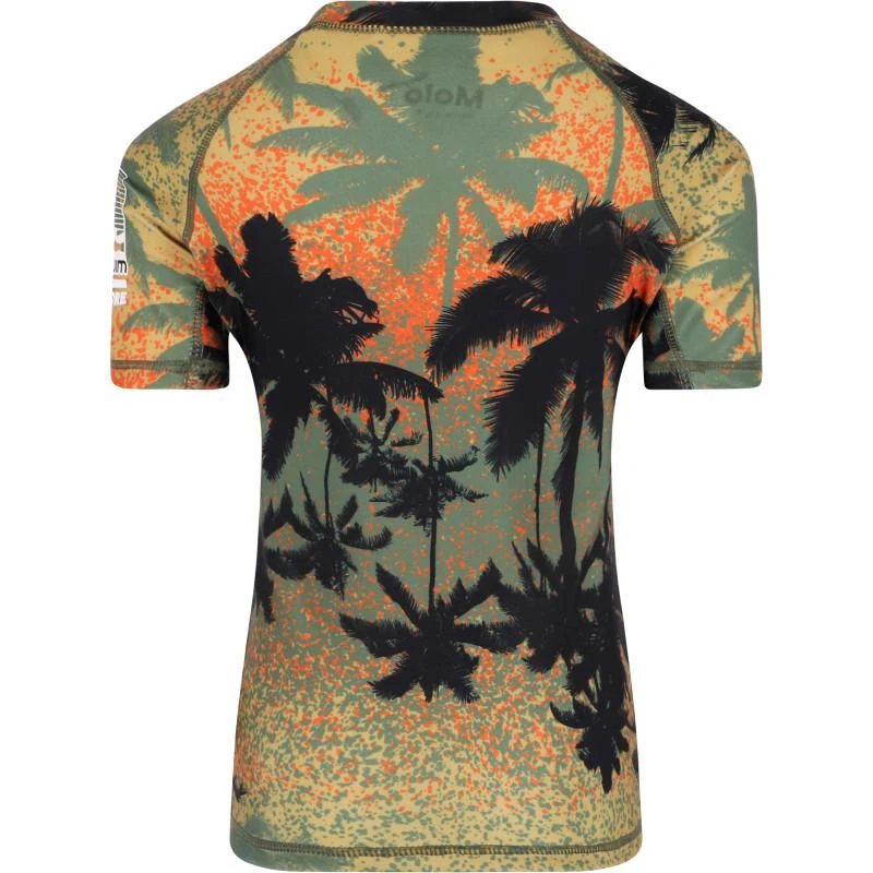 Molo Sunset palms swim top in green and orange 2