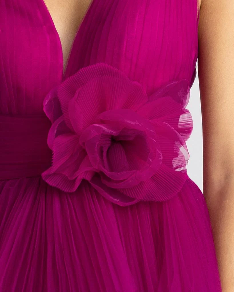 Zac Posen Tiered Pleated Tulle Gown 5
