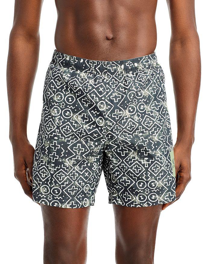 C.P. Company Flatt Ny Inca Printed Swim Trunk