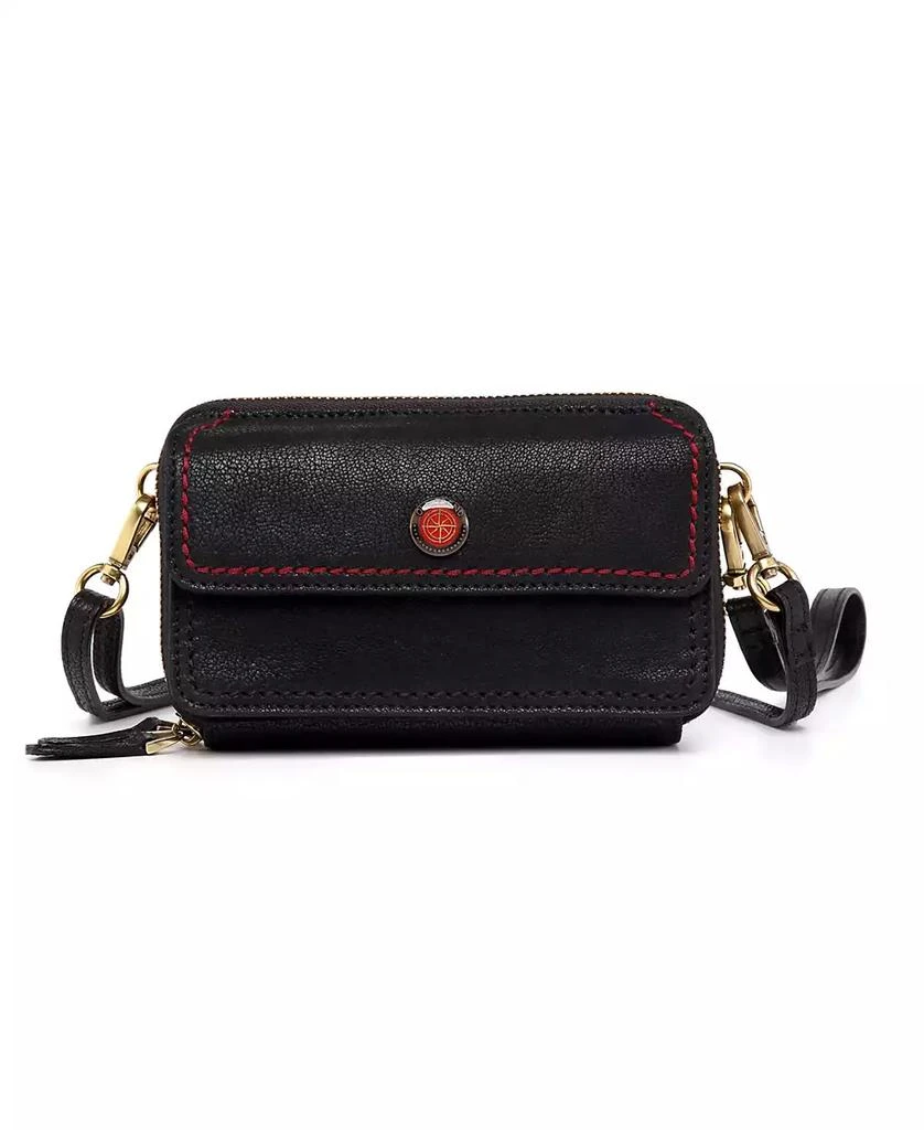 OLD TREND Women's Genuine Leather Northwood Crossbody Wallet 1